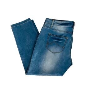 Max Jeans Light Blue Crop Size 12